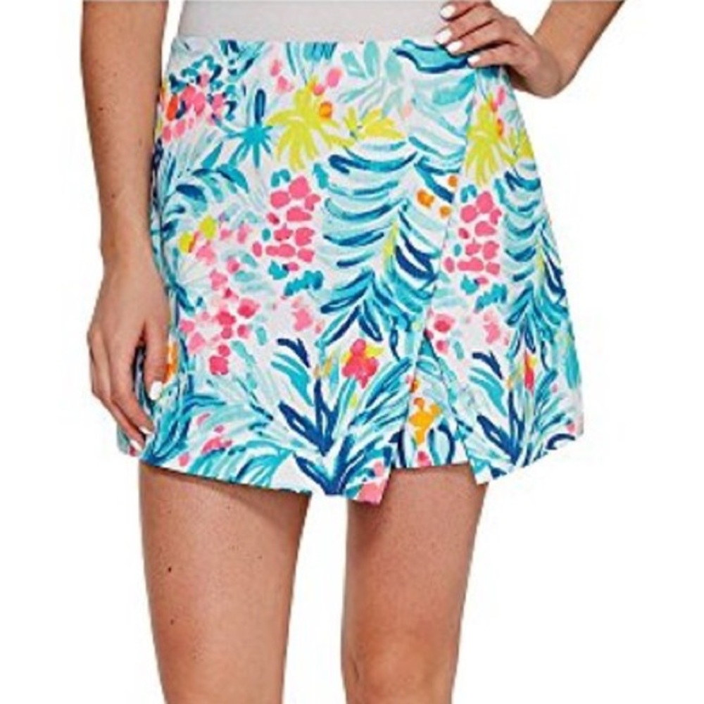 Lilly Pulitzer Marii Skort Tippy Top Serene Blue